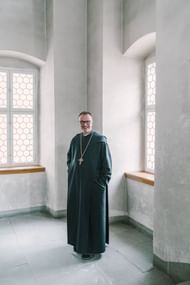 Abbot Urban Federer (Credit: Lauryn Ishak for The New York Times)
